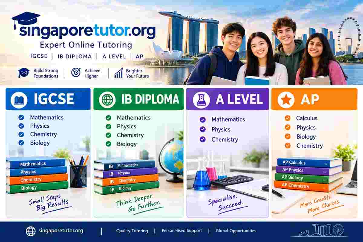 SingaporeTutor Digital SAT Online Tutoring